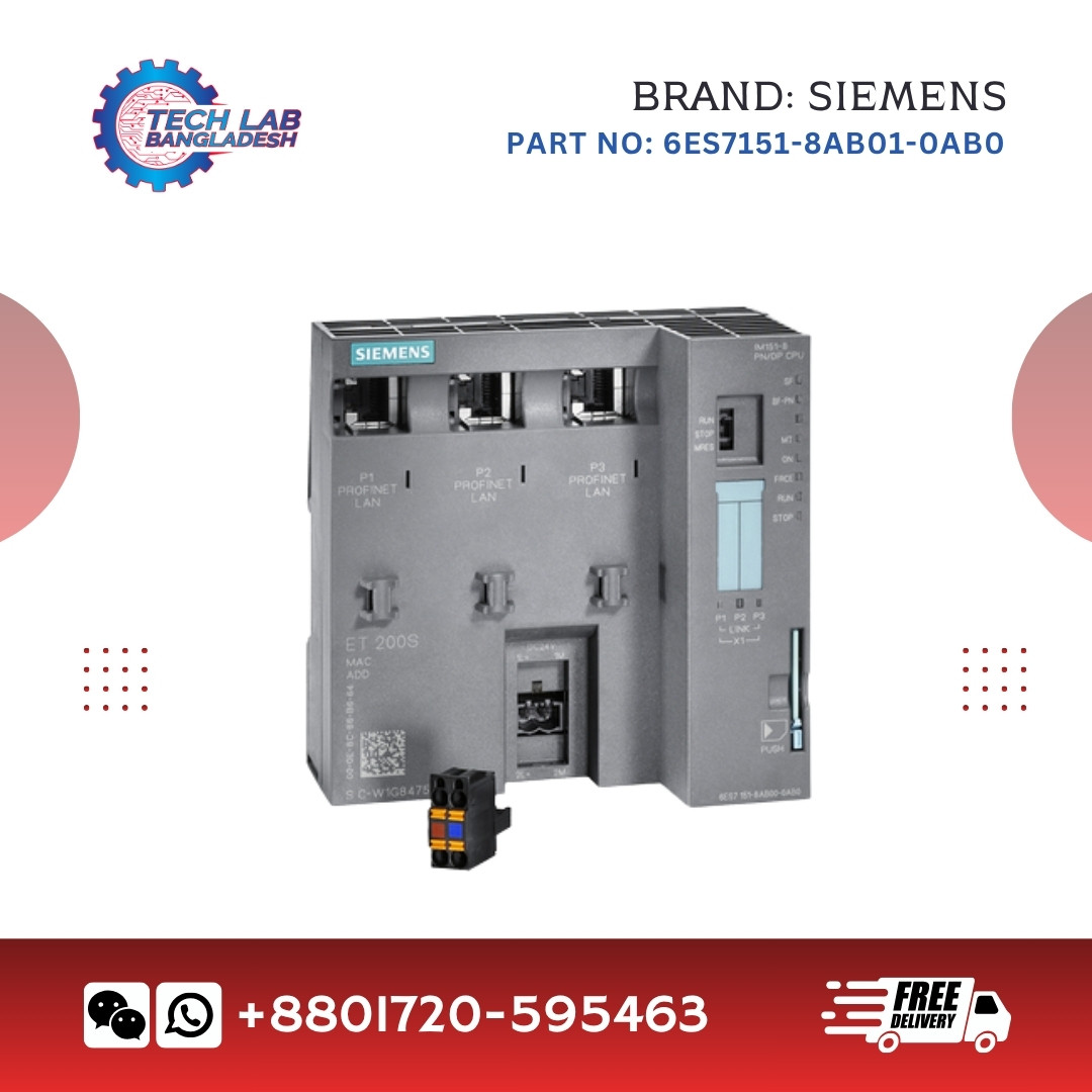 SIMATIC ET 200S IM151-8 PN/DP CPU, 6ES7151-8AB01-0AB0