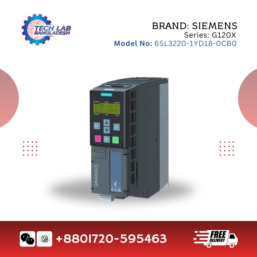 Siemens SINAMICS S120 Drive Controller – Model 6SL3220-1YD18-0CB0