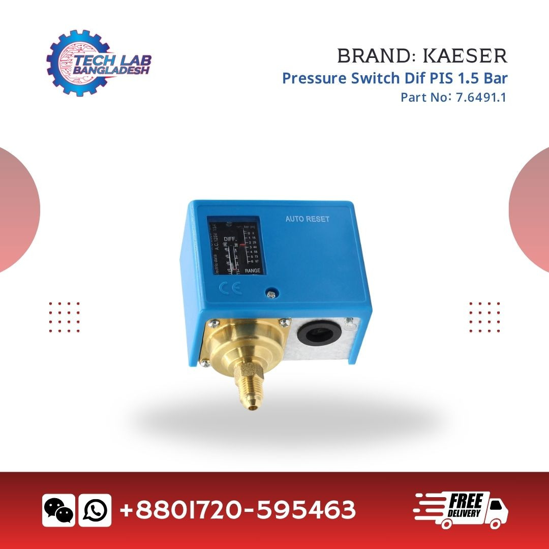 Adjustable Multi Medium Pressure Switch