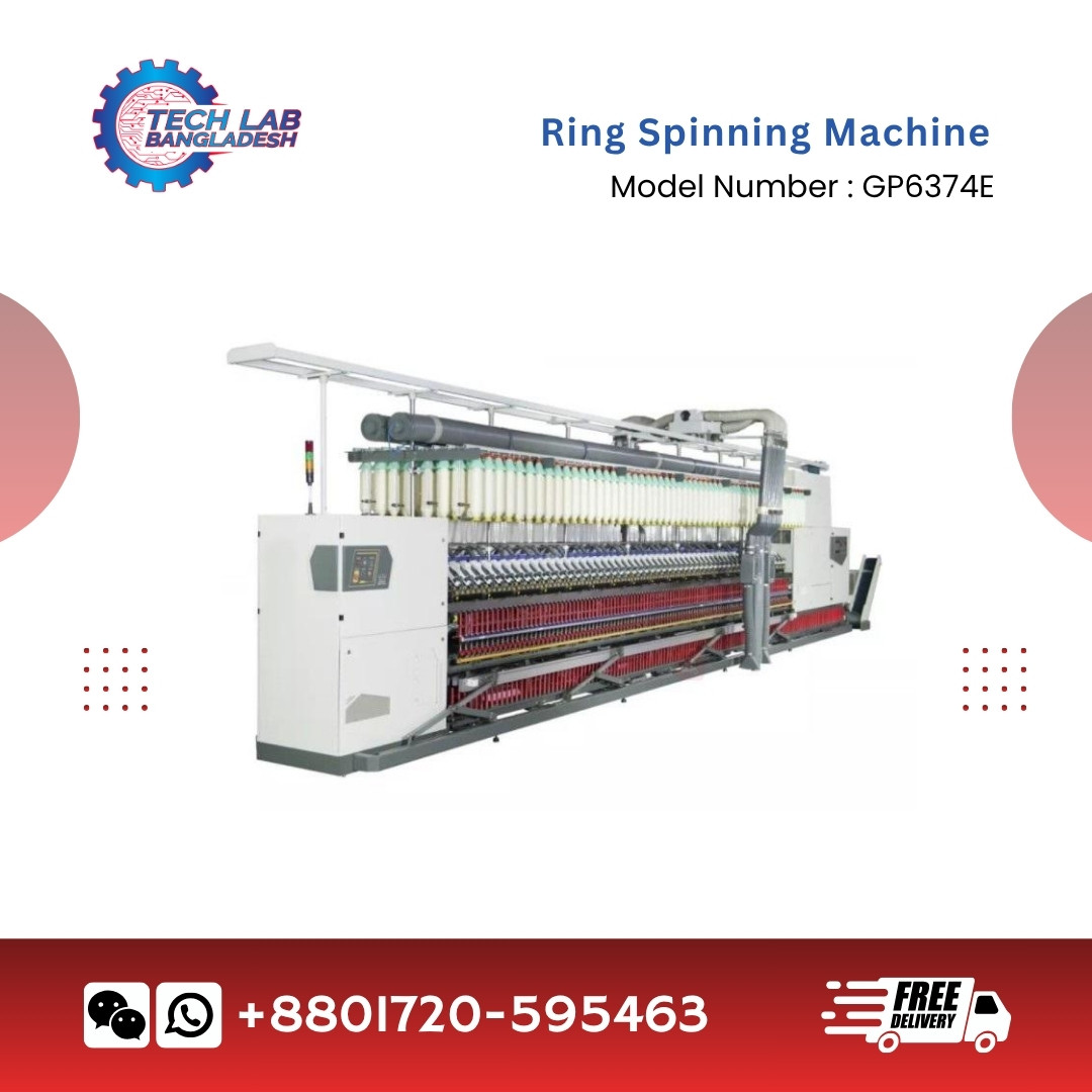GP6374E Model Fully Automatic Ring Spinning Machine for Cotton Yarn Spinning High Speed Textile Ring Frame Machines