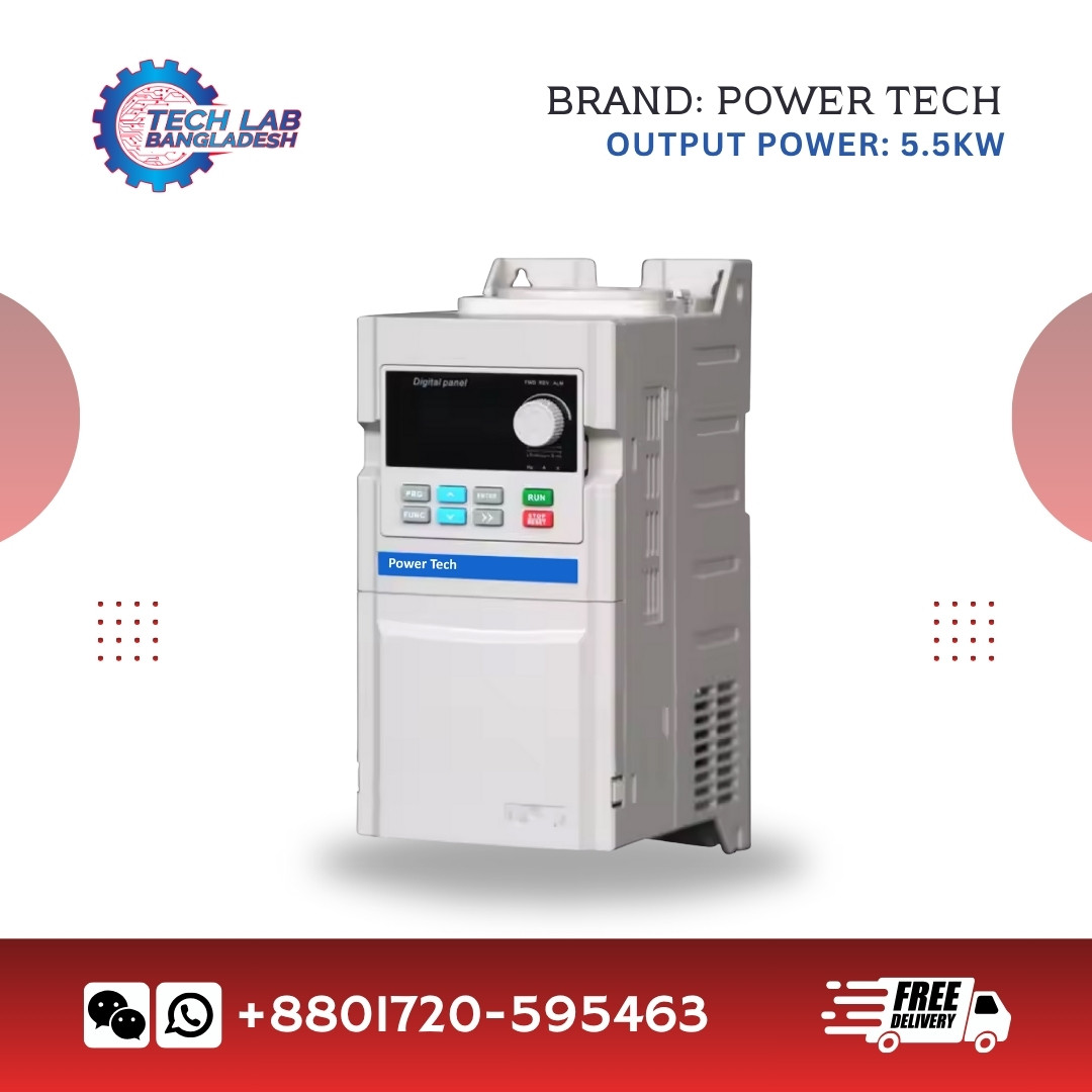 Power Tech PT900N Series, 5.5kw Three Phase AC VFD