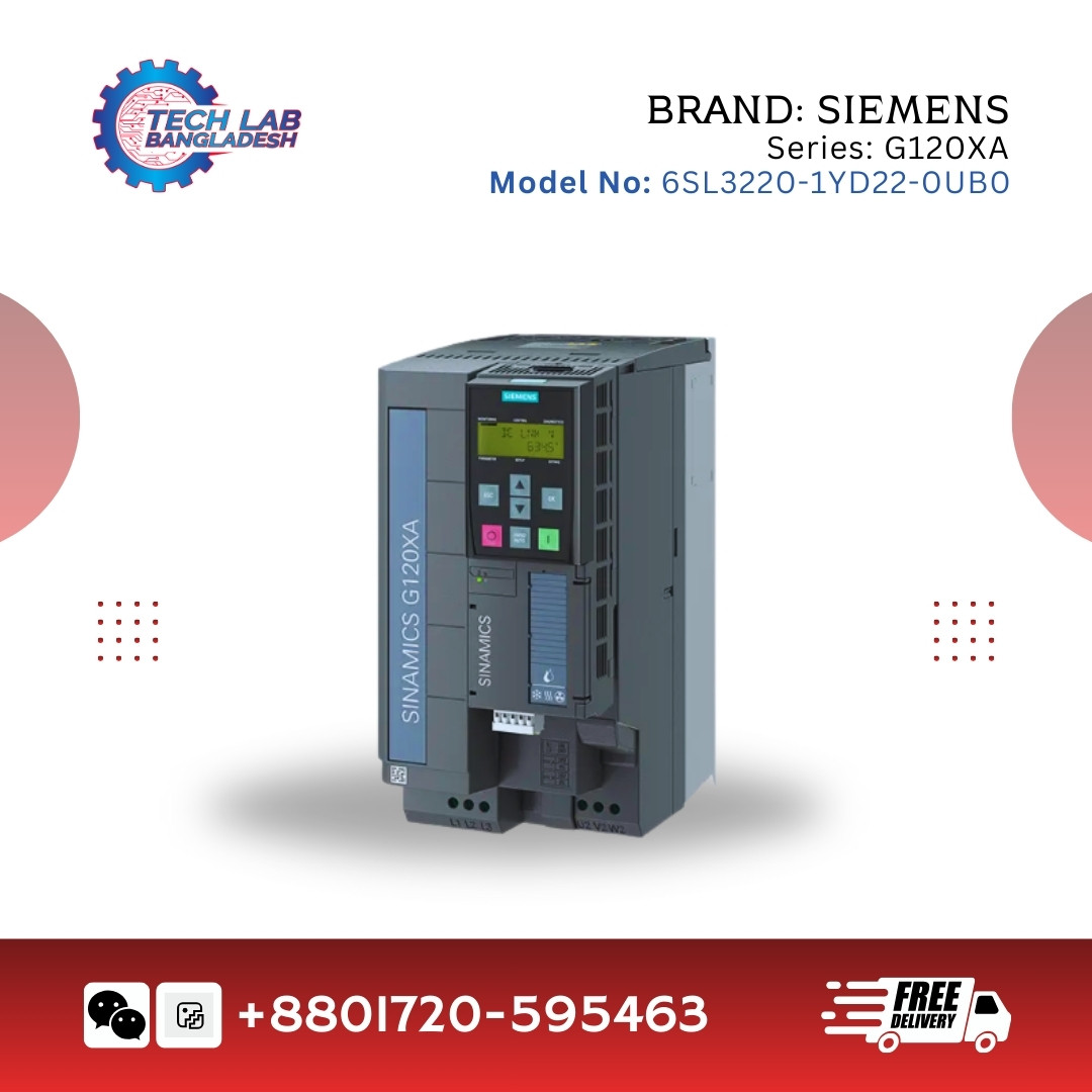 Siemens SINAMICS S120 Drive Controller – Model 6SL3220-1YD22-0UB0