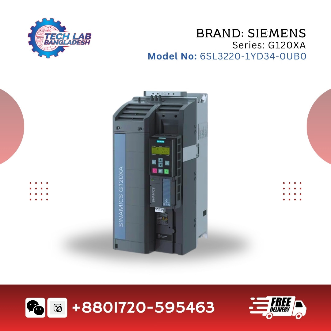 Siemens SINAMICS S120 Drive Controller – Model 6SL3220-1YD34-0UB0