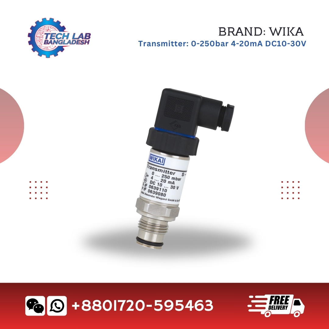 Wika Pressure Transmitter 0-250bar 4-20mA DC10-30V S-11