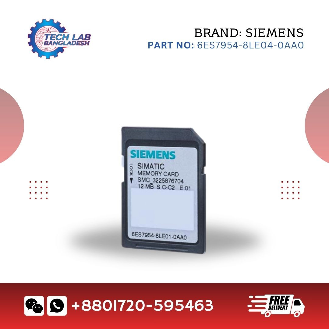SIEMENS SIMATIC S7-1500 Memory Card – 6ES7954-8LE04-0AA0